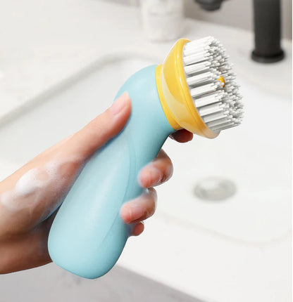 New Hand-Held Pet Bath Brush Bath Brush Cleaning Pet Shower Hair Grooming Cmob Dog Cleaning Tool Pet Supplies